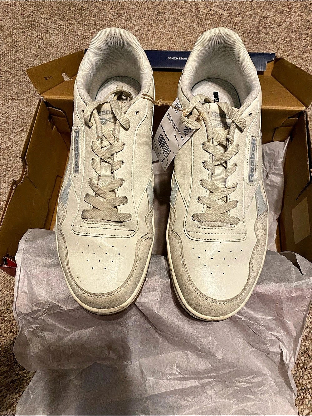 Reebok Club C Revenge Sneakers White & Blue US 11 men’s